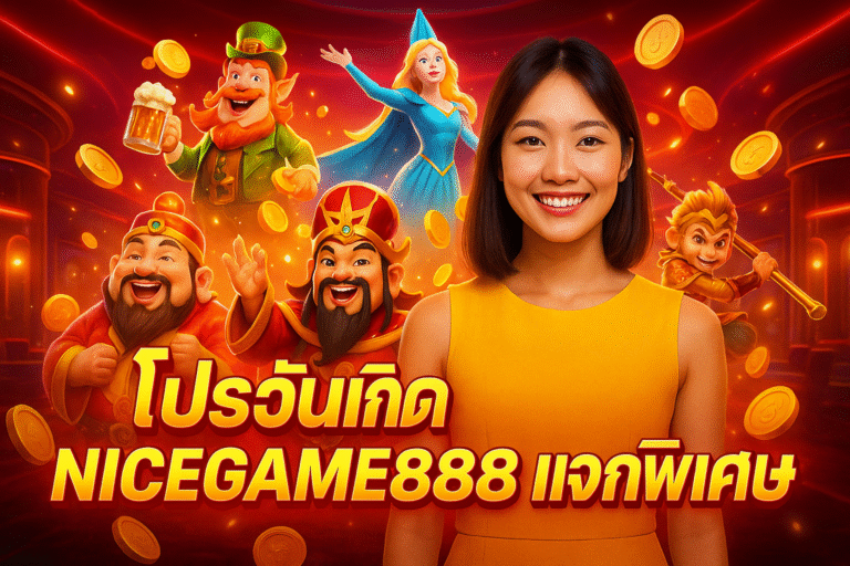 โปรวันเกิด NICEGAME888 แจกพิเศษ