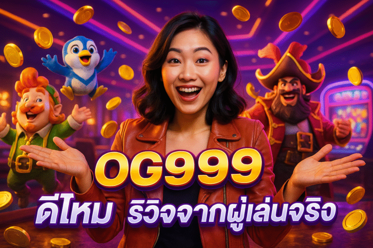 OG999 ดีไหม รีวิวจากผู้เล่นจริง
